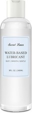 Water-Based Personal Lubricant 8 Fl Oz Ultra Silky Smooth Long-Lasting Lube for