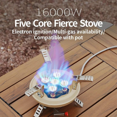 #ad BRS 201 Portable Camping Gas Stove 16000W High Pressure Burner AU $99.95