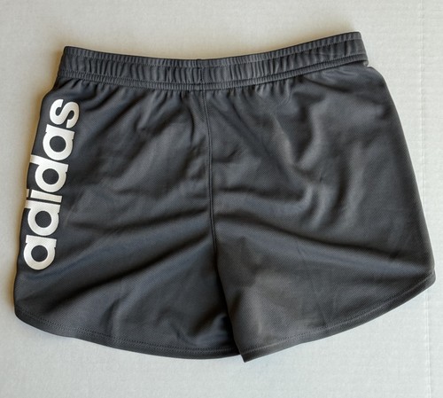 NEW Adidas Girl's Youth Active Wear Shorts Gray Size Medium (10-12).