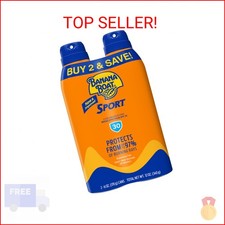 Banana Boat Sport Ultra SPF 30 Sunscreen Spray Twin Pack  Banana Boat Sunscreen