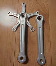 Guarnitura pista Campagnolo PISTA 170mm PCD 144 vintage quadrata conica ingranaggio fisso