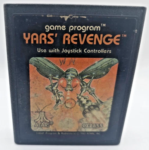 Yars' Revenge (Atari 2600, 1981) Game Cartridge Only - Tested & Working