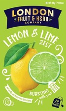 London Fruit & Herb Co. Lemon & Lime Zest - 20 Tea Bags - S30585 - Herbal Tea