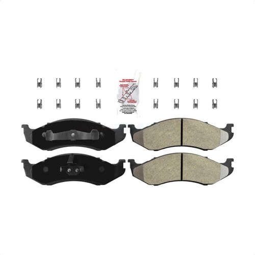 Front Semi-Metallic Disc Brake Pads For Jeep Wrangler Cherokee Grand Comanche TJ - Picture 5 of 7