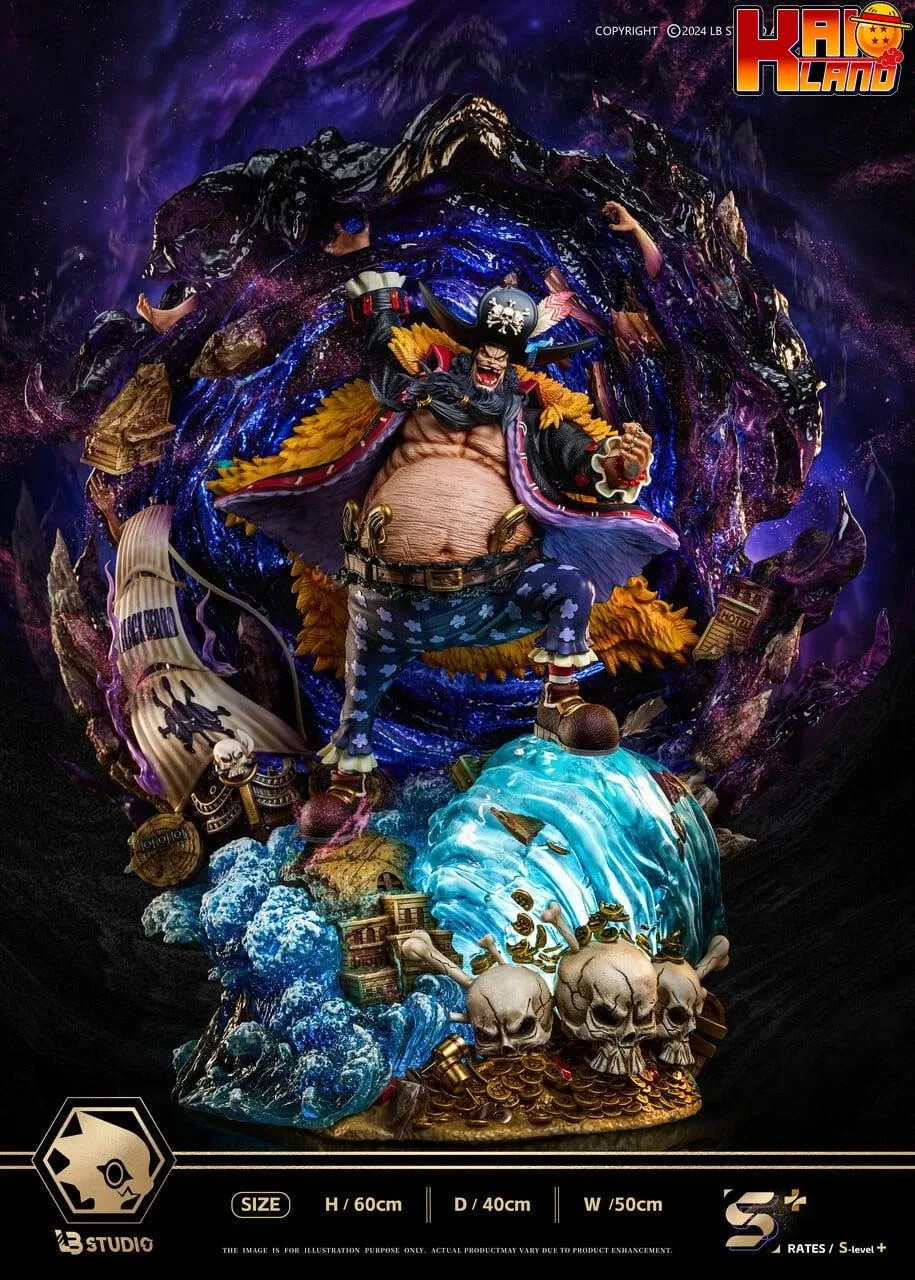 LB Studios One Piece Marshall·D·Teach BlackBeard Resin Statue USA