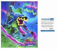 Benny Safdie Signed Super Mario Galaxy Bowser Jr 10x8” Photo Autograph ACOA