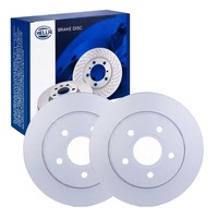 2X Hella Bremsscheiben 271Mm Hinten Passend FüR Ford Focus 55390PRO