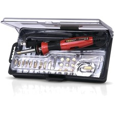 Stage 1 Pyrography Pen Set: 35 Tips, Dual Power 30W/15W for Crafting Elegance