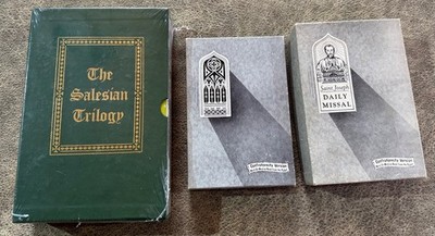 3 books Daily & Sunday MISSALS St Joseph The Salesian Trilogy religion lot