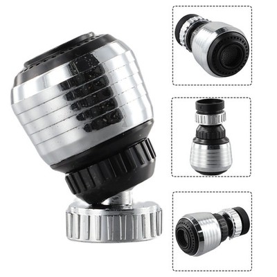 Water Saver Tap 360 Rotate Swivel Saving Aerator Diffuser Faucet Nozzle Filter A