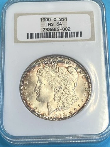 1900 O Morgan Silver Dollar NGC MS64 Old Holder