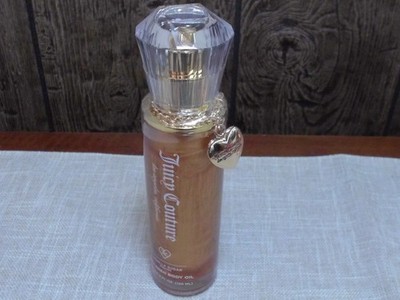 Juicy Couture Vanilla Sugar Scented Collagen Body Oil 4 fl oz New Viral