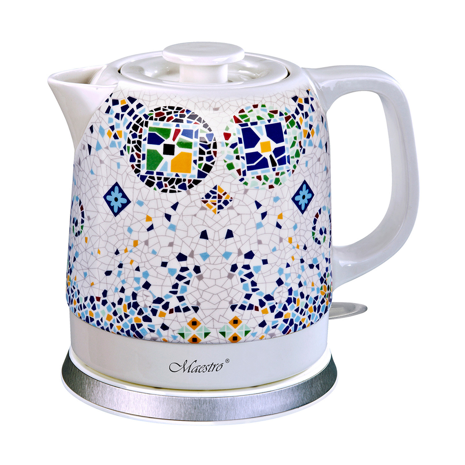 Bouilloire électrique 1,5L universelle Maestro 1500W céramique