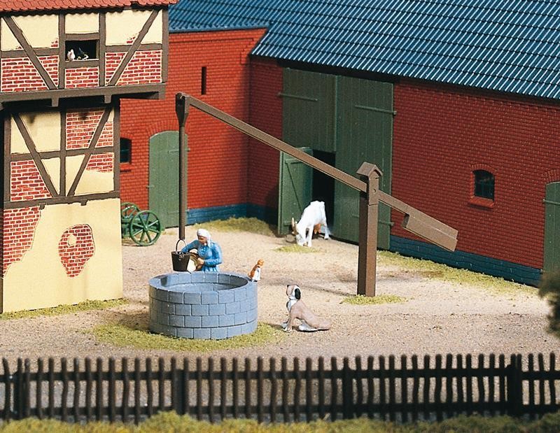 Auhagen 41208 Ziehbrunnen  - Spur H0 - Bausatz - Neu in OVP