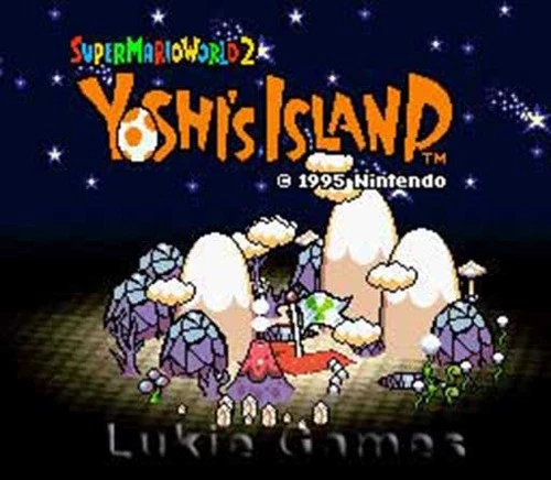 Super Mario World 2 Yoshi's Island - SNES Nintendo Game