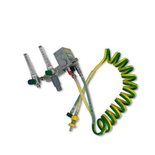 CareFusion BIRD Air-Oxygen Blender with  Maxtec R219P12-003 O2 Flowmeters