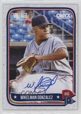 2024 Onyx Vintage Auto Wikelman Gonzalez #VAWIGO Auto 0j81