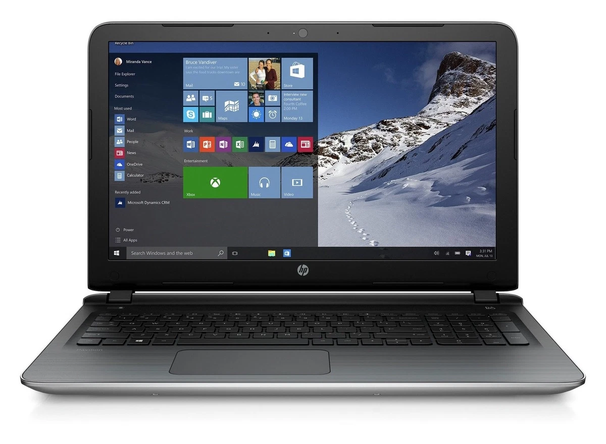 希少カラー✨HP Pavilion☆SSD128GB&HDD1TB☆8GB☆i5 HP Pavilion Notebook - WXGA Touch - i5-5200U - 6GB RAM - 1TB SSD