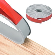 12Ft U-Shape Edge Banding Self Adhesive Edge Protector Gray 28mm / 1-1/8"