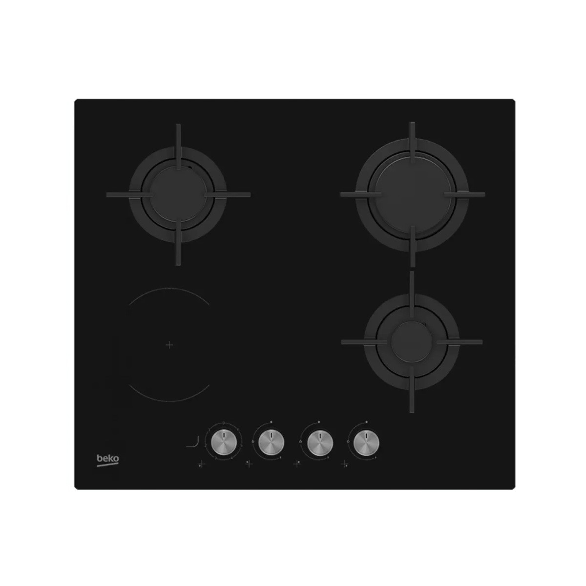 Table de cuisson mixte Beko 4 feux pour cuisine familiale