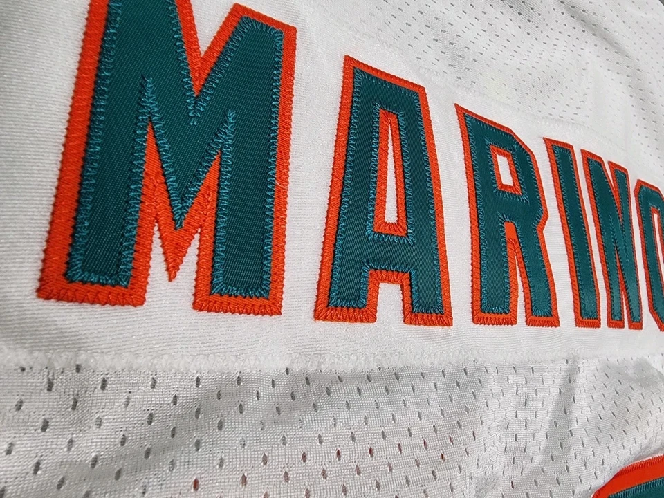 Camiseta Dan Marino Miami Dolphins 1995 Auténtica Mitchell & Ness NFL 52 2XL XXL Foto 3 de 4