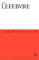Everyday Life In The Modern World Henri Lefebvre Taschenbuch Englisch 2000