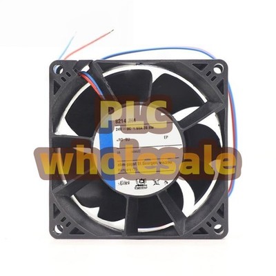 For Ebmpapst 8214JH4 Axial Fan DC 24V 39.6W 1.65A 80*80*38MM 2-wires Cooling Fan