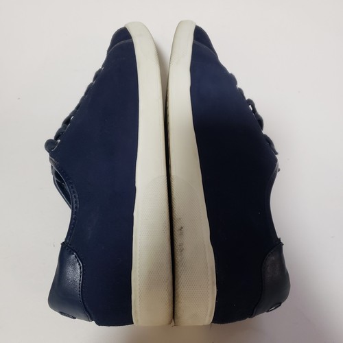 Vionic Lace Up Brinley Suede Sneaker Shoe Women’s Size 8 Navy Blue Wide - Picture 5 of 8