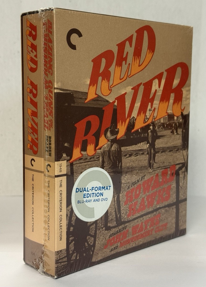 Red River (Criterion Collection) (Blu-ray/DVD, 1948) 4 Disc Set. 1