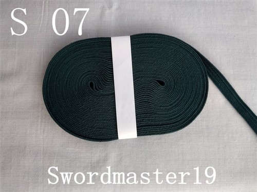 10 M #S 07 TÜRKIS GRÜN SEIDE TSUKA ITO für JAPANISCHES KATANA WAKIZASHI TANTO SCHWERT - Bild 1 von 7