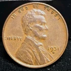 1931-S 1c. Lincoln Wheat Cent VF+/XF