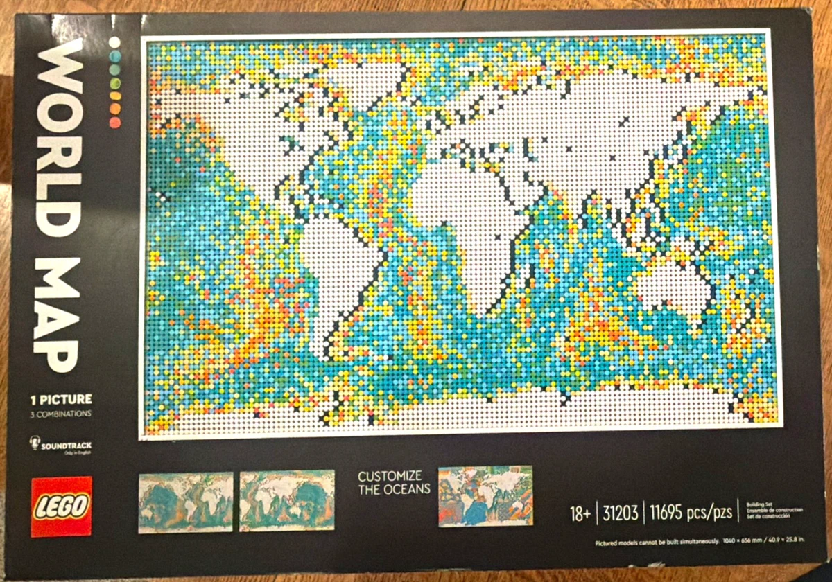 Preços baixos em Conjuntos e pacotes completos de mapa do mundo