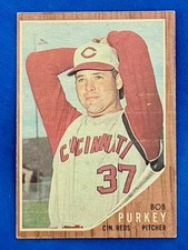 1962 Topps - Bob Purkey #120***Free Shipping***