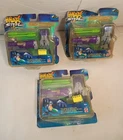 Lot of 3 Vintage '01 Mattel Max Steel Urban Siege Mission Claw Climbers NIB