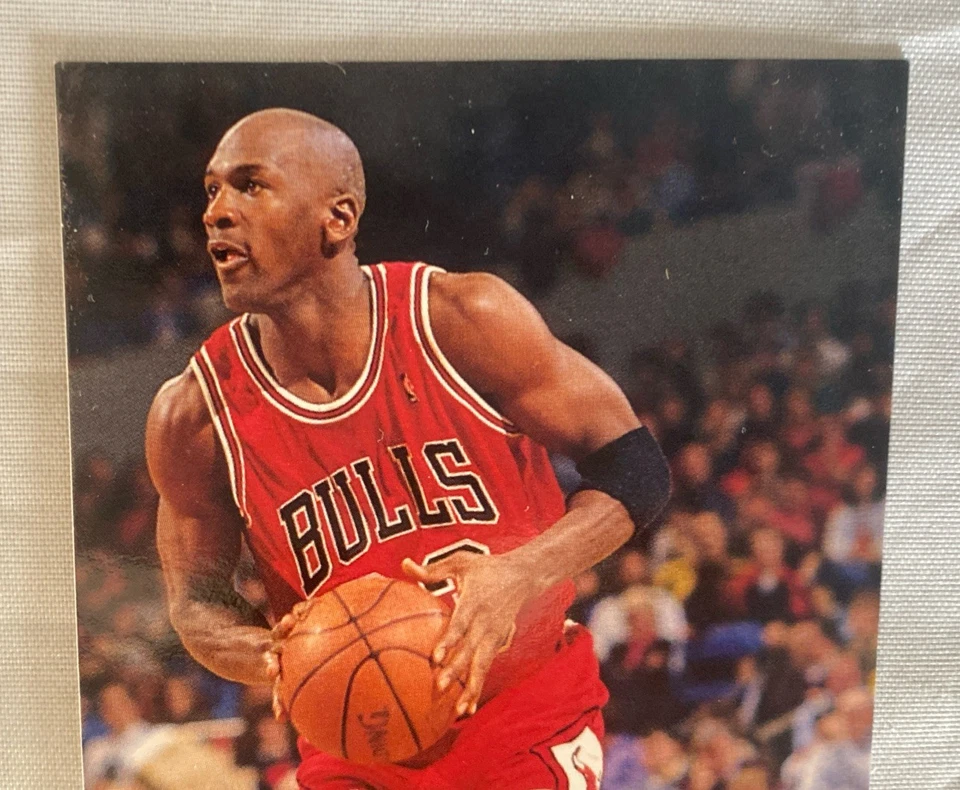 1993-94 Fleer NBA Jam Sessions #33 MICHAEL JORDAN CHICAGO BULLS - Image 4 of 4