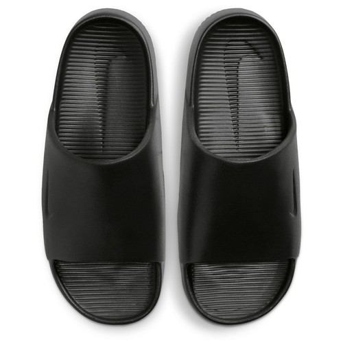Nike Calm Slide Womens Black Basic Active Slides Size 7 DX4816 001 Brand New - Picture 8 of 11