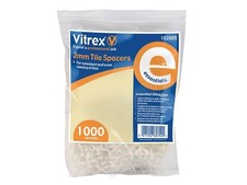 Vitrex - Écarteurs de carreaux essentiels 2mm (Pack 1000)