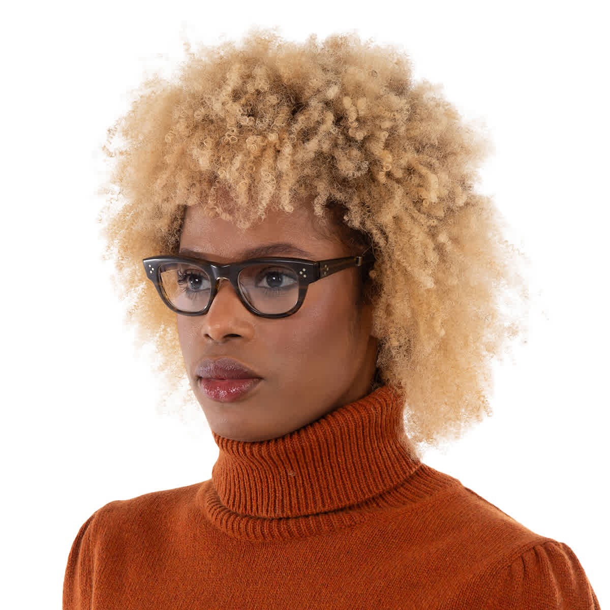 Mr. Leight Waimea C Demo Oval Unisex Eyeglasses ML1007 MDRFTWD-ATG 46