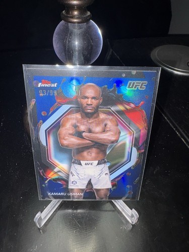 Carte UFC Topps Finest 2024 - Kamaru Usman #223 - Rare 1/10 - Near Mint