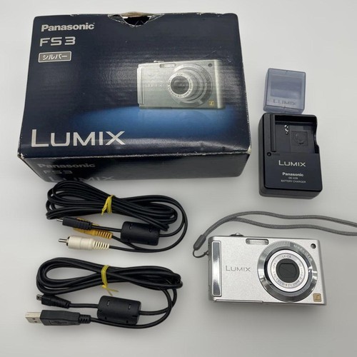 Panasonic Camera DMC FS3 Digital Compact Box Accessories Included Kit ...