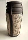 Weller Burntwood 1910's Art Pottery Large 10" Vase