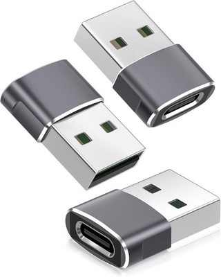 USB to USB C Adapter,Usbc Female to USB a Male Adapter,Type C Converter Charger