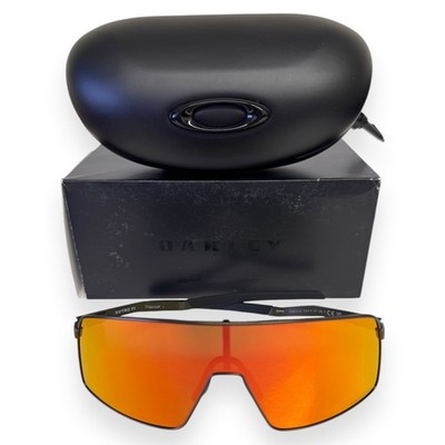 Oakley Sutro Ti Sunglasses OO6013-02 Satin Carbon Titanium Prizm