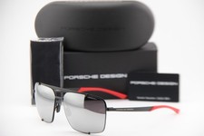 NEW PORSCHE DESIGN P'8919 A RED BLACK MIRRORED AUTHENTIC FRAMES SUNGLASSES 63-15