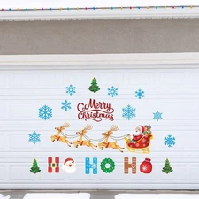 Merry Christmas Garage Door Magnets Decoration for Garage Car DIY Holiday Decor