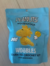 New Sealed The Woobles Peanuts Woodstock Crochet Kit