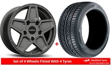 Alloy Wheels & Tyres 18" SuperMetal Rocket For Honda Pilot [Mk3] 16-22