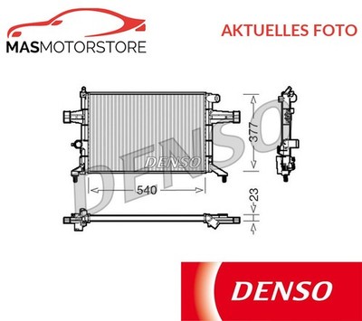 KÜHLER WASSERKÜHLER MOTORKÜHLER DENSO DRM20082 P FÜR VAUXHALL ASTRA IV