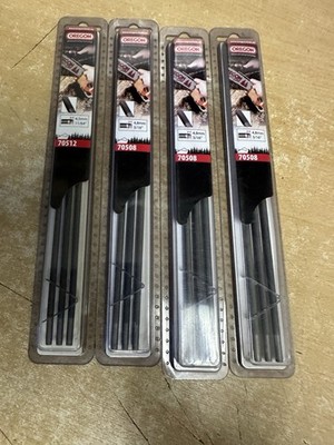 Oregon 70508 4,8 mm 3/16  Kettensäge Schärfen Feilen x 3 Sets & 11/64  Set