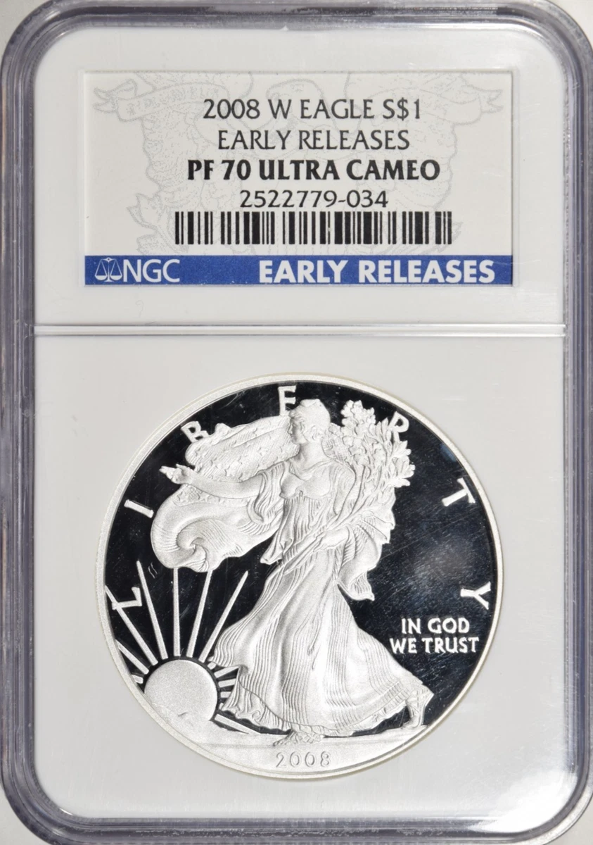 2008 Grade PR 70 Silver Bullion Coins for sale | eBay